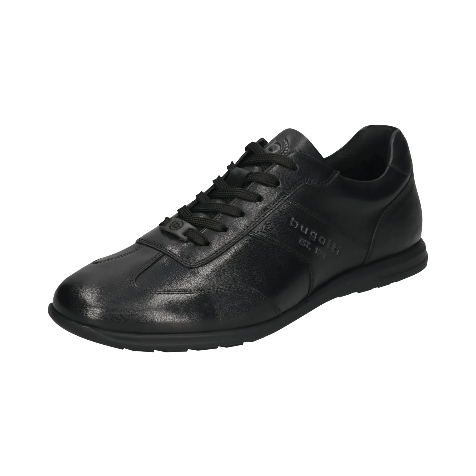 Bugatti Winter Black Leather Sneaker