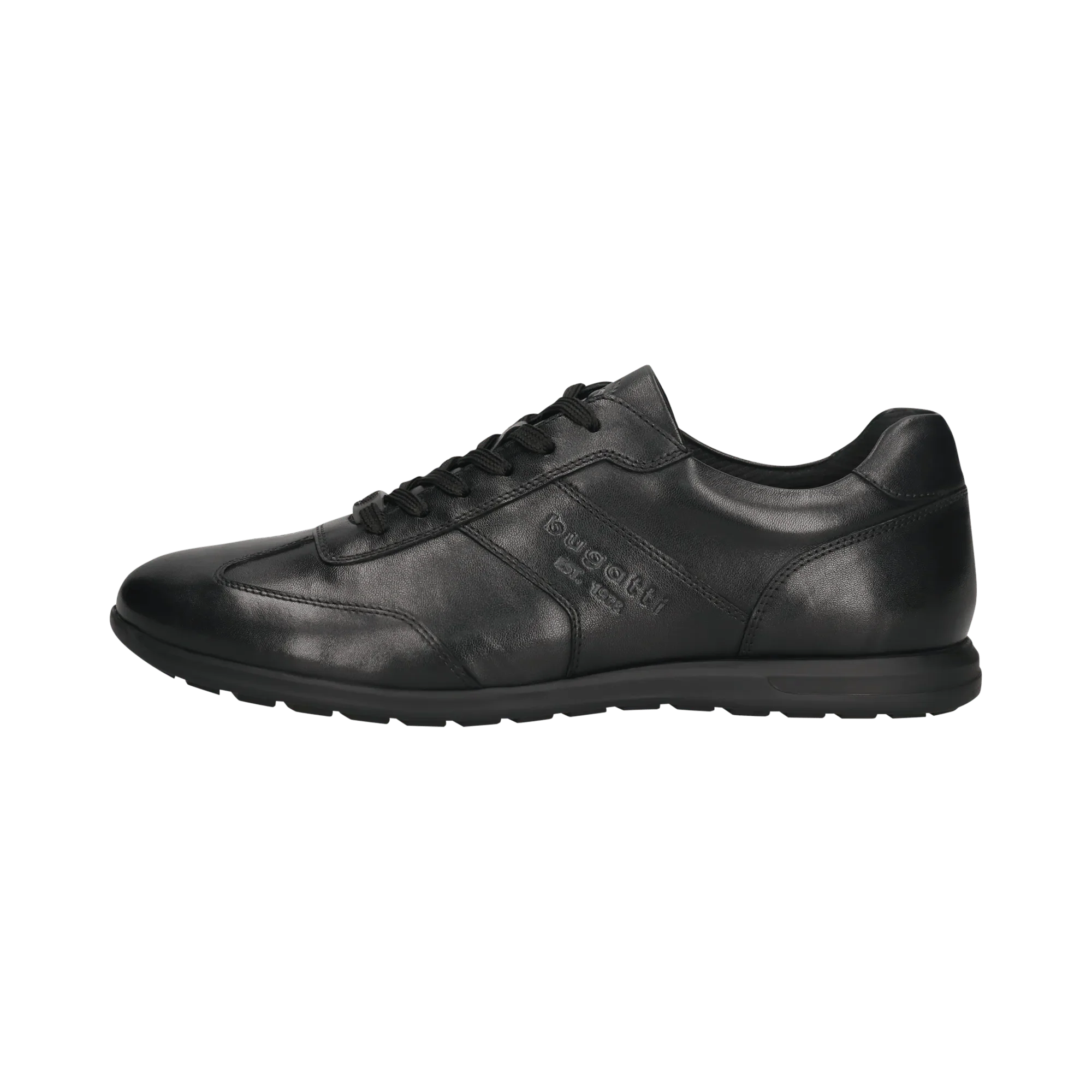 Bugatti Winter Black Leather Sneaker