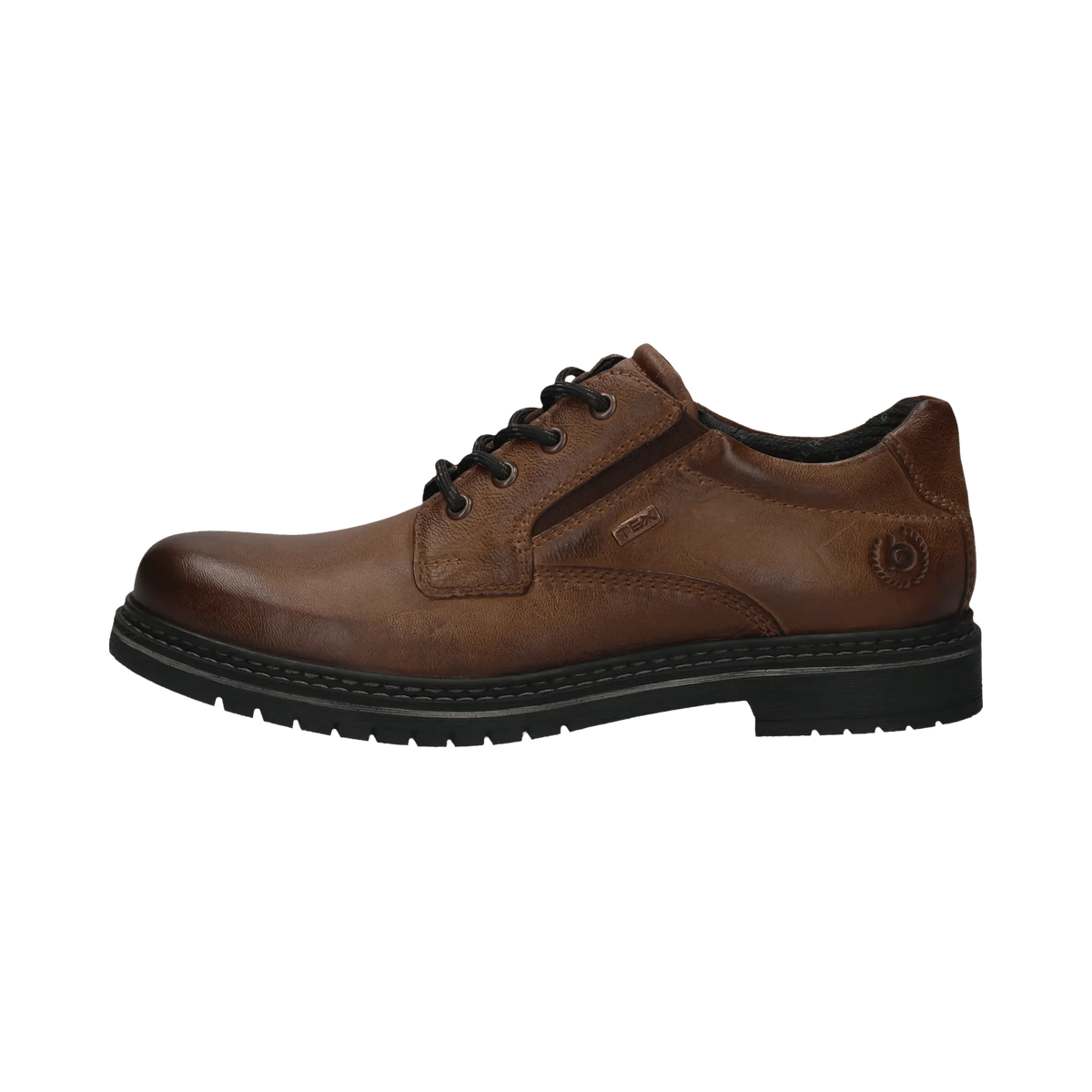 Bugatti Winter Leather TEX Lace Shoe cognac