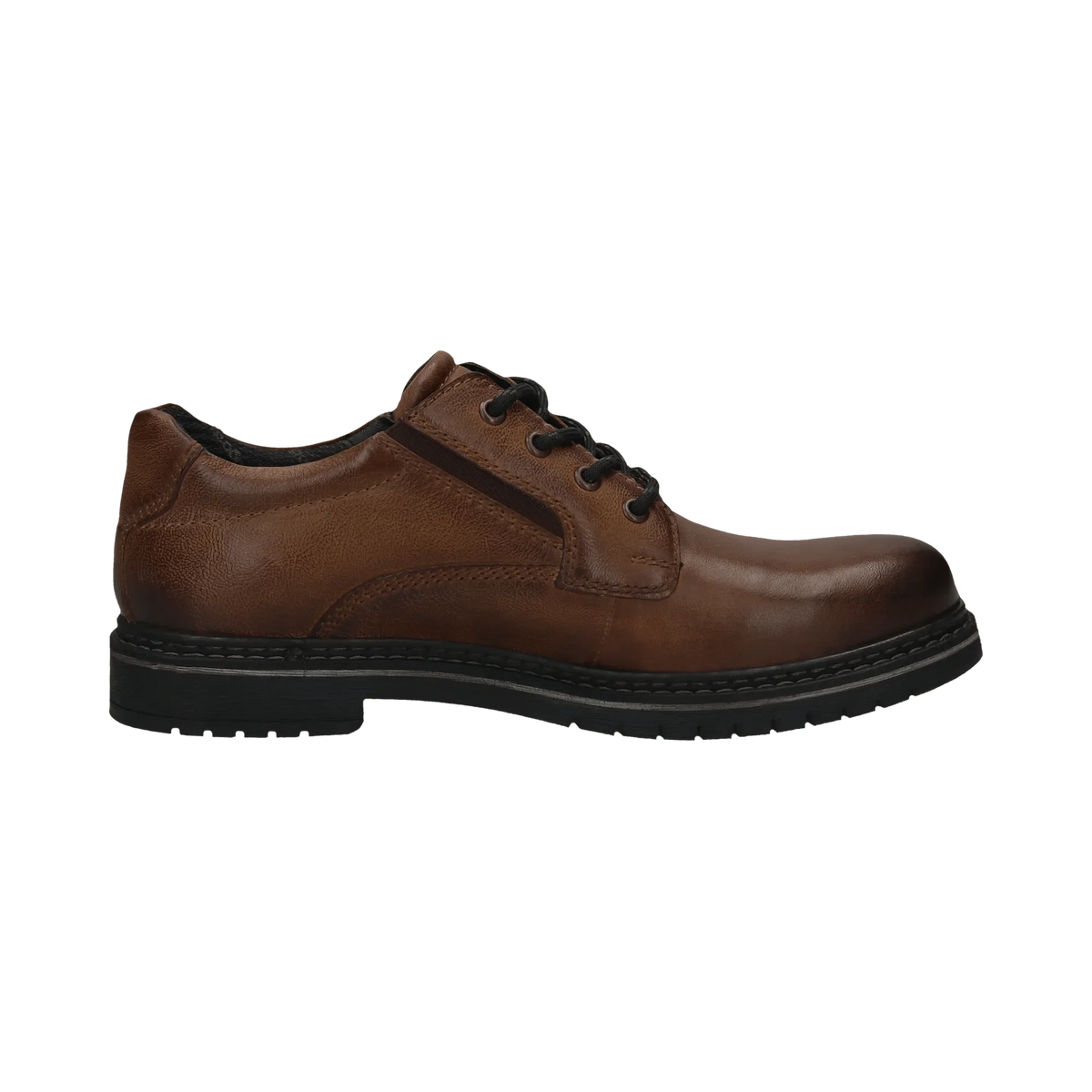 Bugatti Winter Leather TEX Lace Shoe cognac