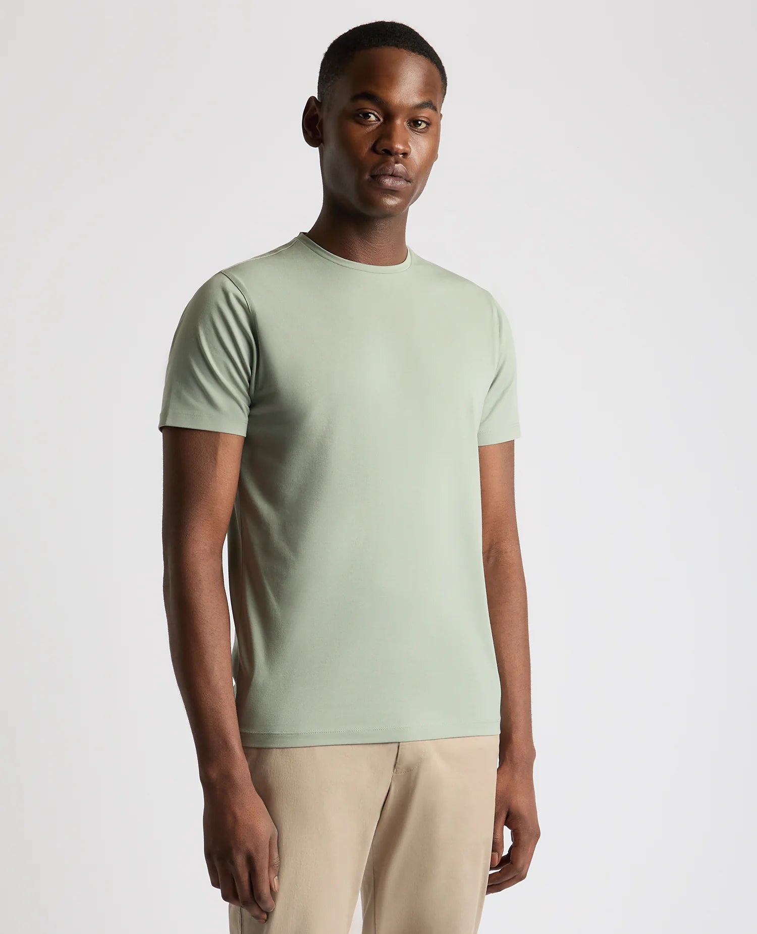 Remus Uomo Cotton Stretch Crew Neck T-Shirt