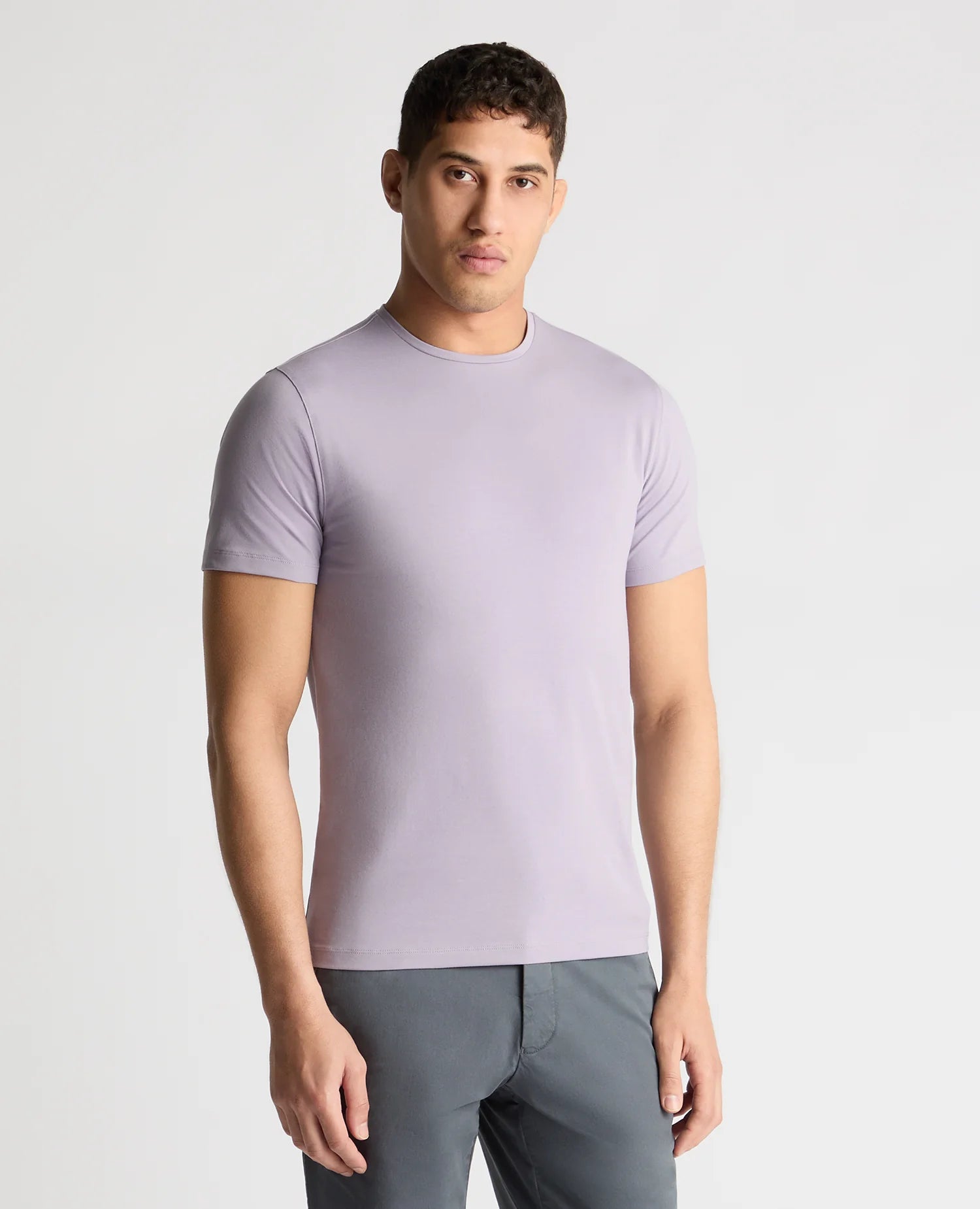 Remus Uomo Cotton Stretch Crew Neck T-Shirt