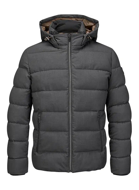 MILESTONE Mauro Quilted Winter Jacket - Anthracite