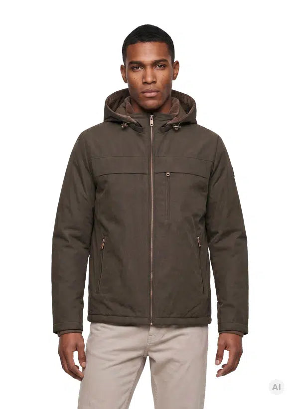MILESTONE Harry waxed cotton coat