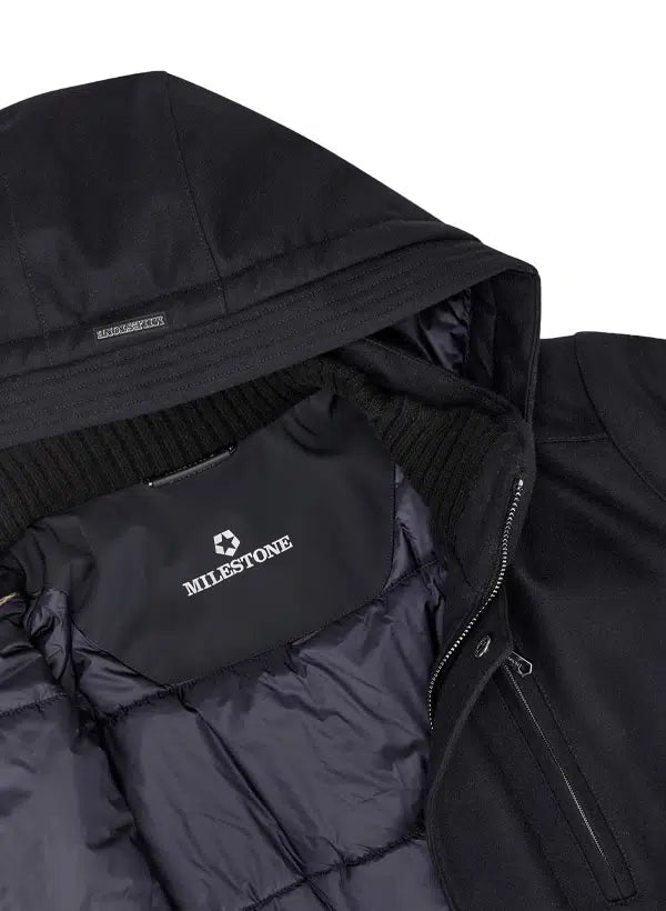 MILESTONE Richard TechWool water-resistant parka