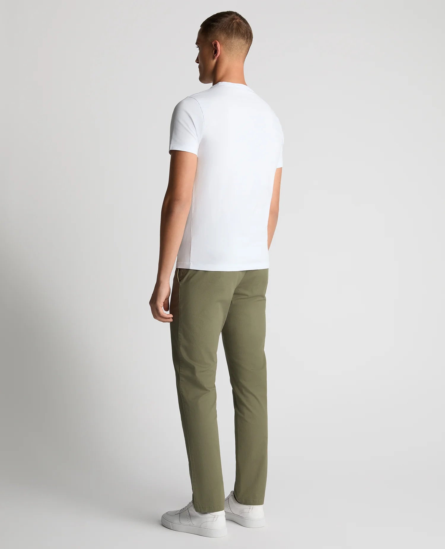 Remus Uomo Emilio Slim Leg Cotton-Stretch Chinos