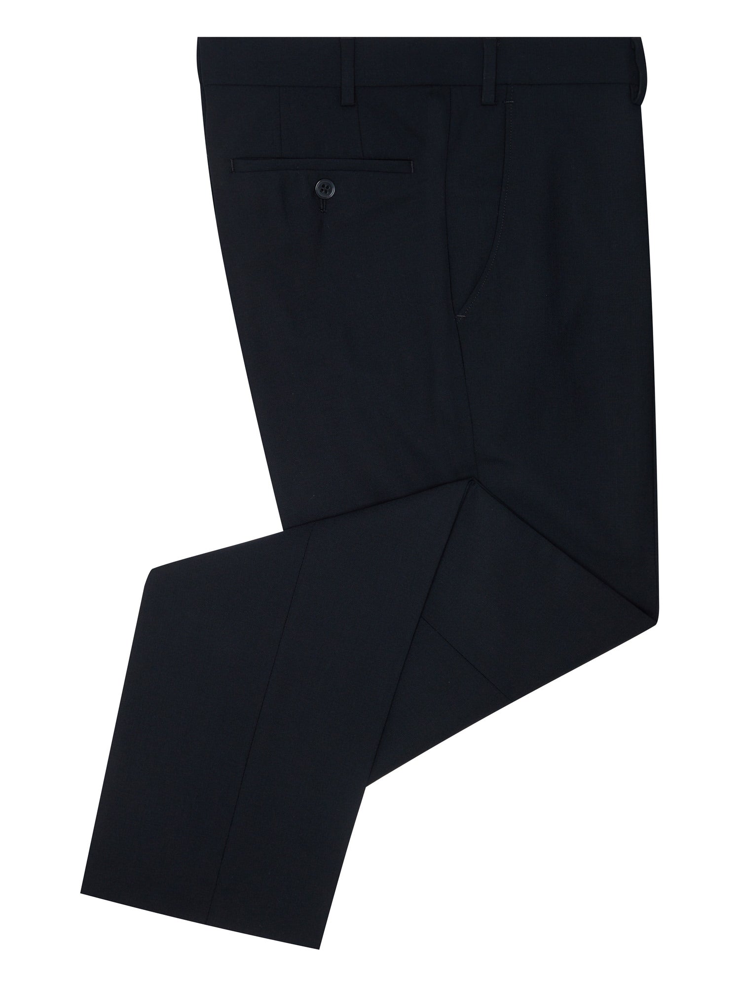 Remus Uomo Tapered Fit Black Suit