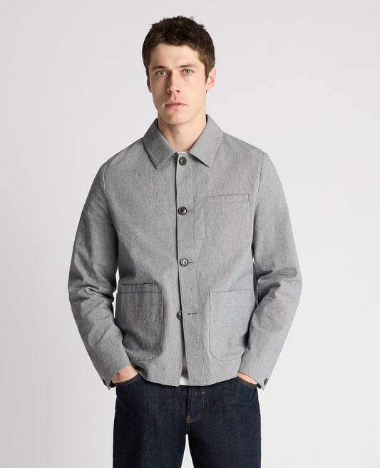 Remus Uomo Regular Fit Micro-Houndstooth Jacket