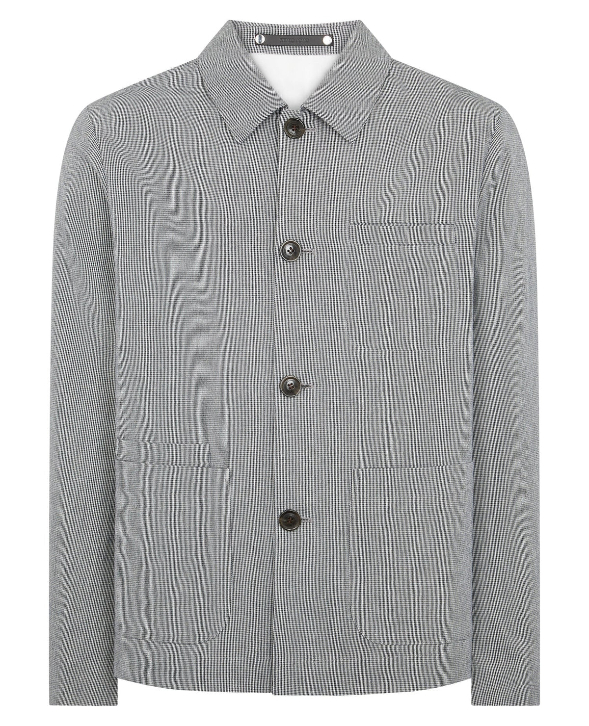 Remus Uomo Regular Fit Micro-Houndstooth Jacket