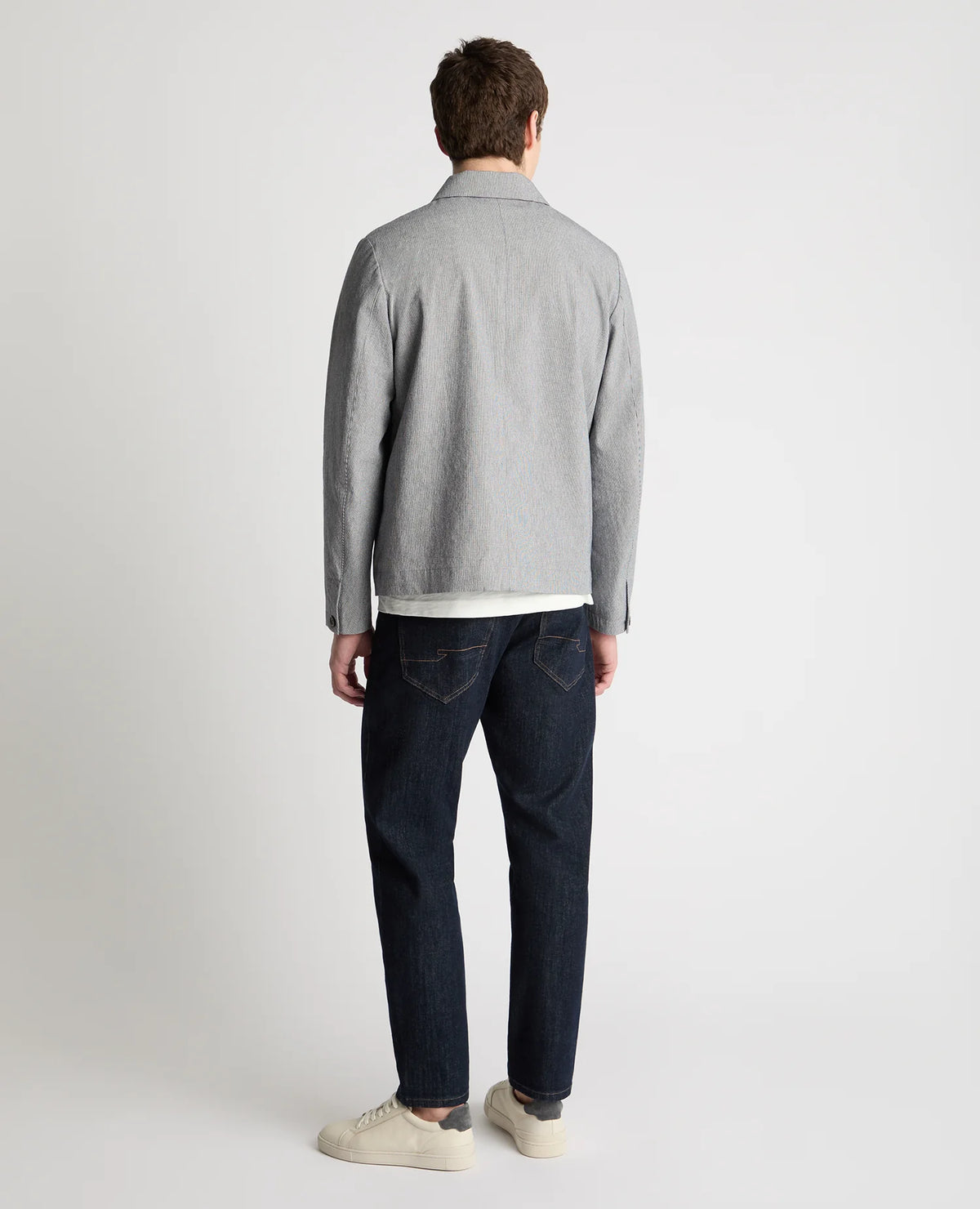 Remus Uomo Regular Fit Micro-Houndstooth Jacket