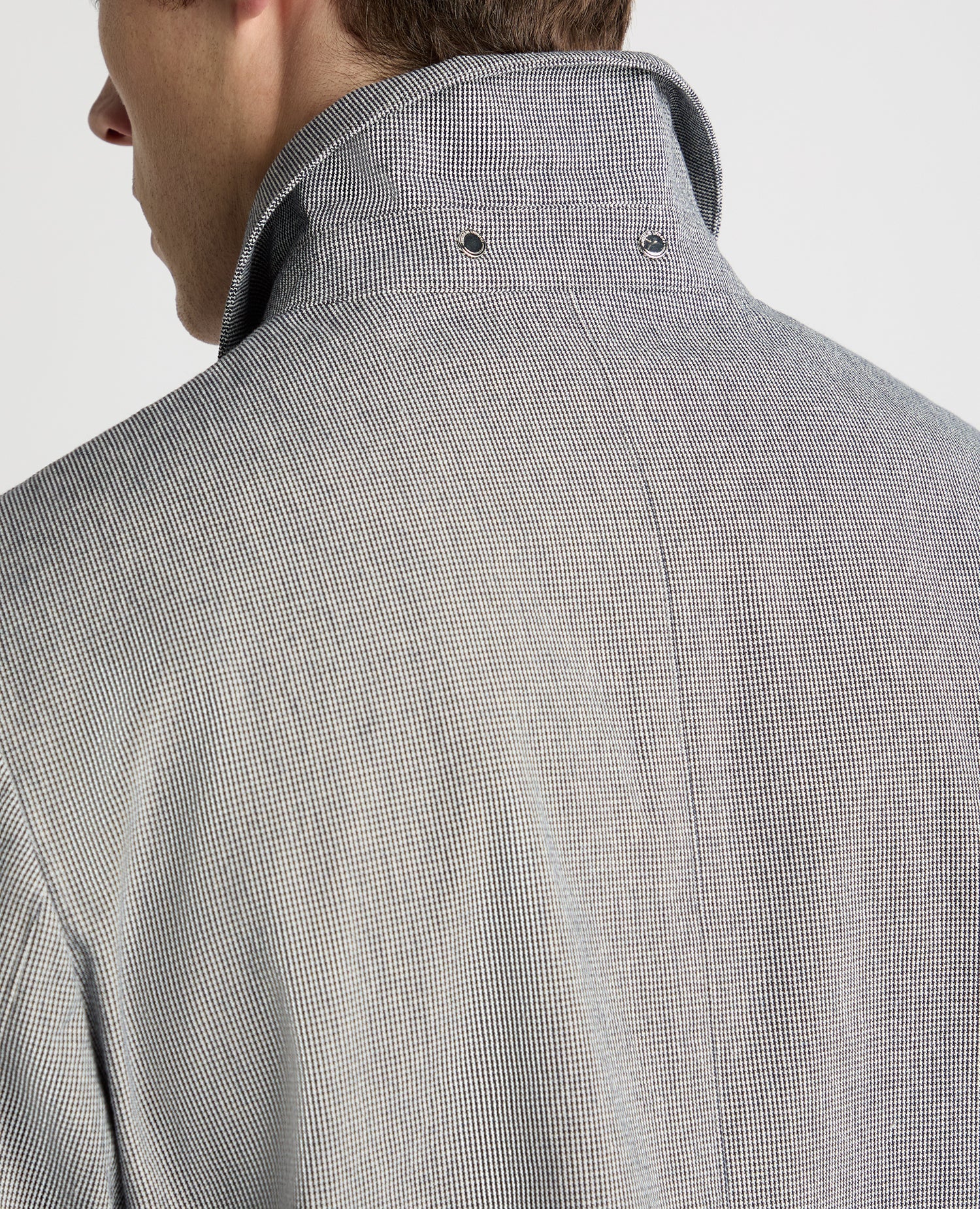 Remus Uomo Regular Fit Micro-Houndstooth Jacket