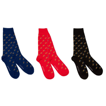 SWOLE PANDA Bicycle Sock Box - 3 Pairs