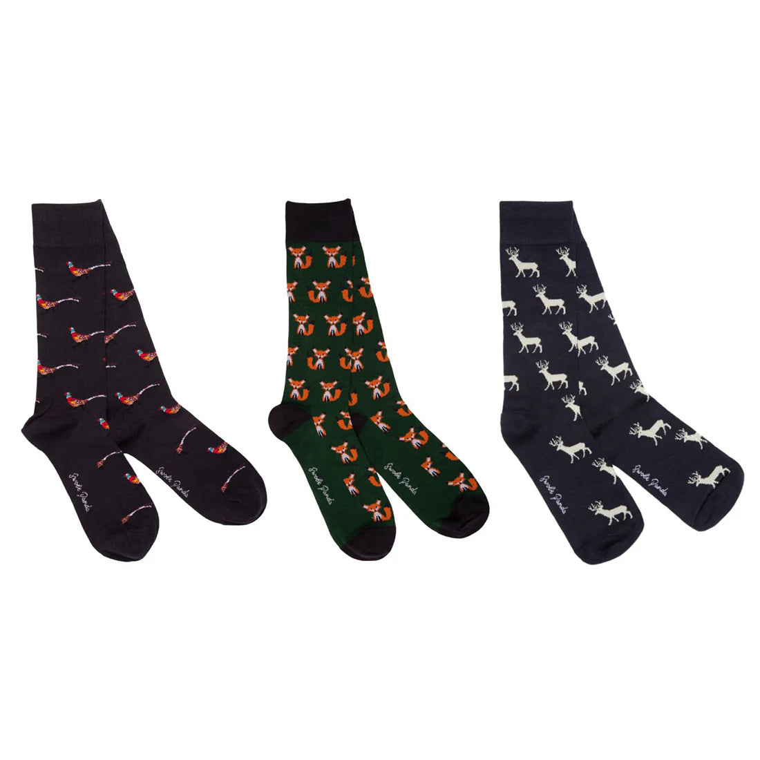 SWOLE PANDA Countryside Sock Box - 3 Pairs