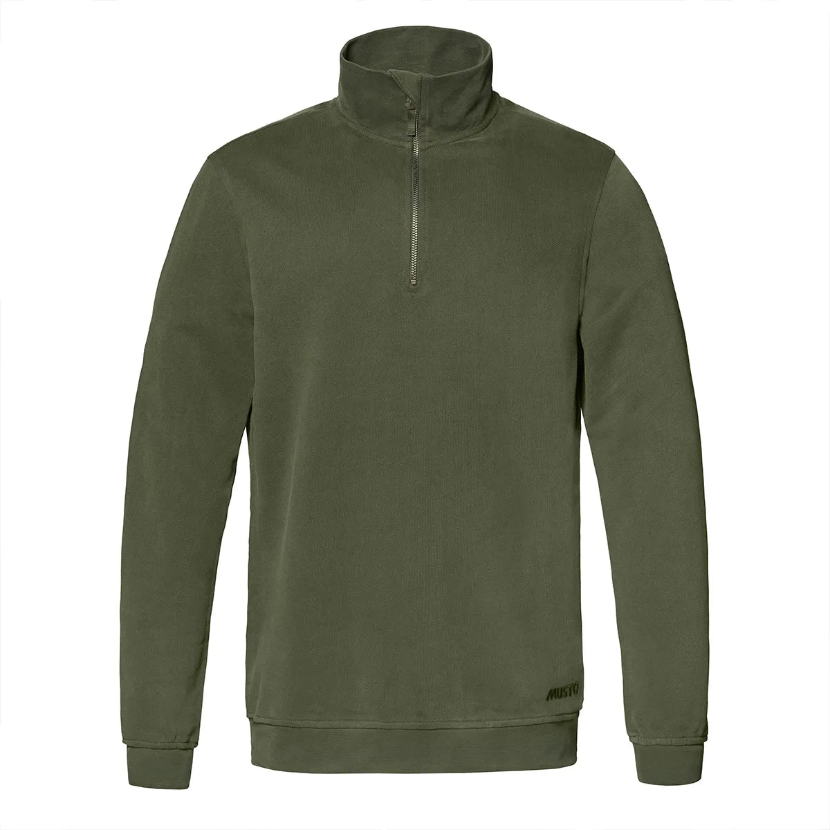 MUSTO MEN'S ORIGINAL 1/4 ZIP NECK SWEAT