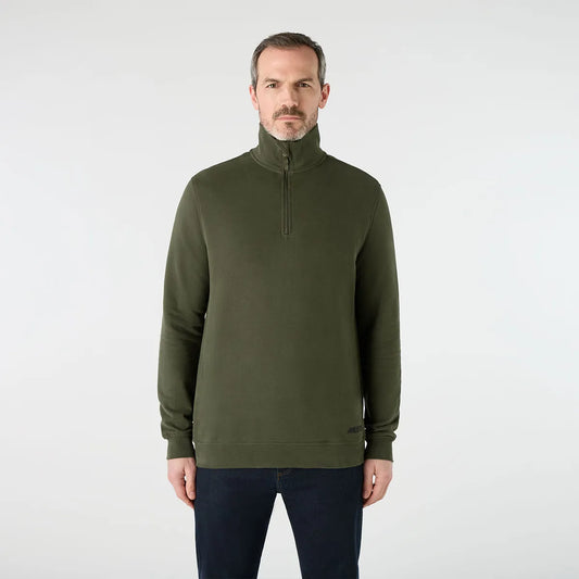 MUSTO MEN'S ORIGINAL 1/4 ZIP NECK SWEAT