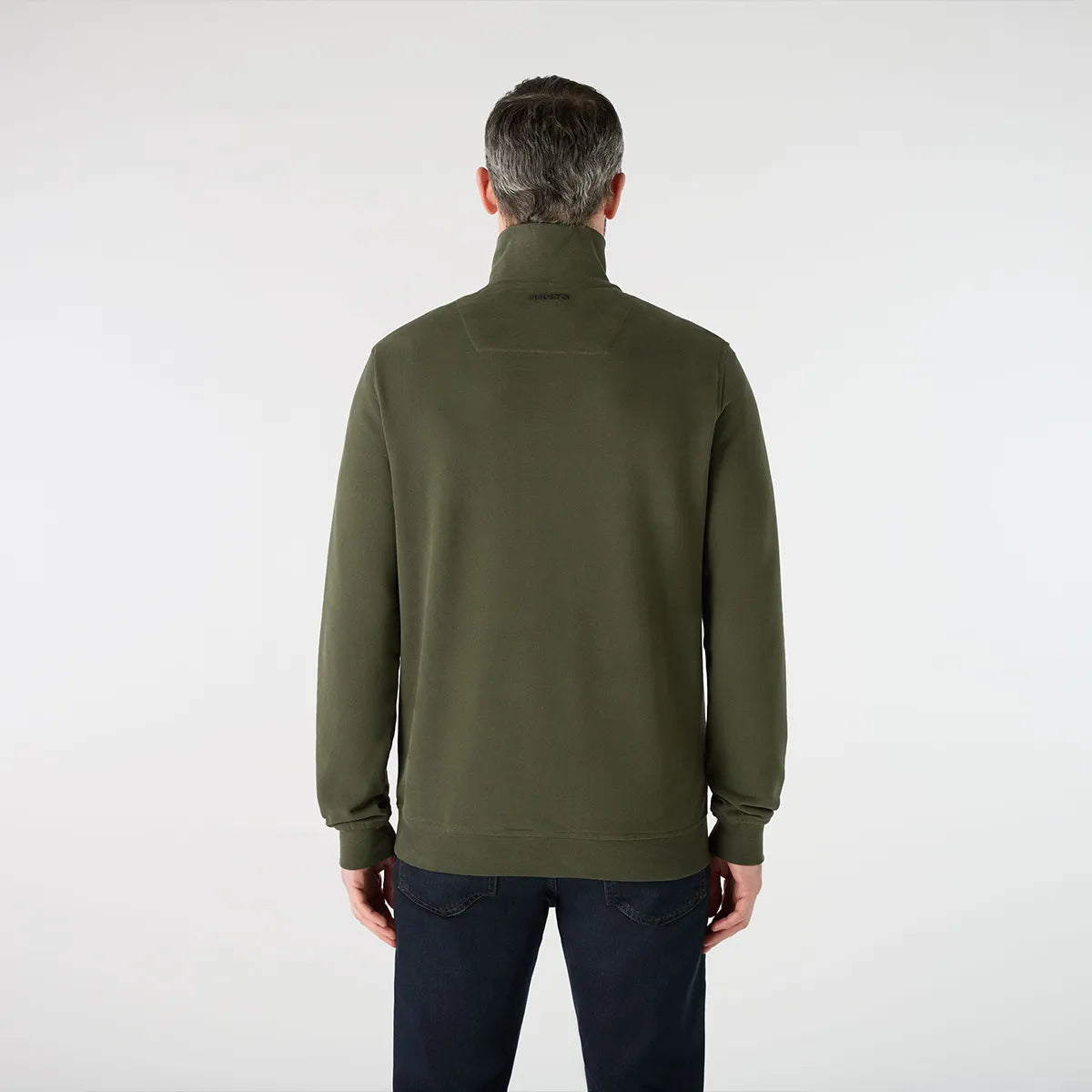 MUSTO MEN'S ORIGINAL 1/4 ZIP NECK SWEAT