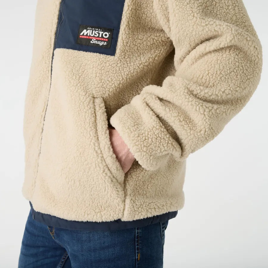 MUSTO MEN'S SNUG REVERSIBLE PILE JACKET