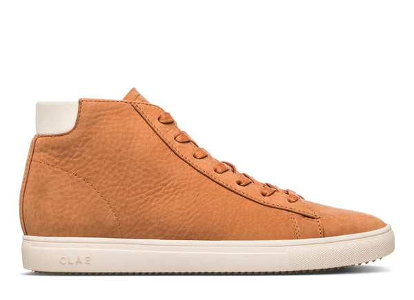 CLAE BRADLEY MID Wheat Nubuck MID TOP Sneaker