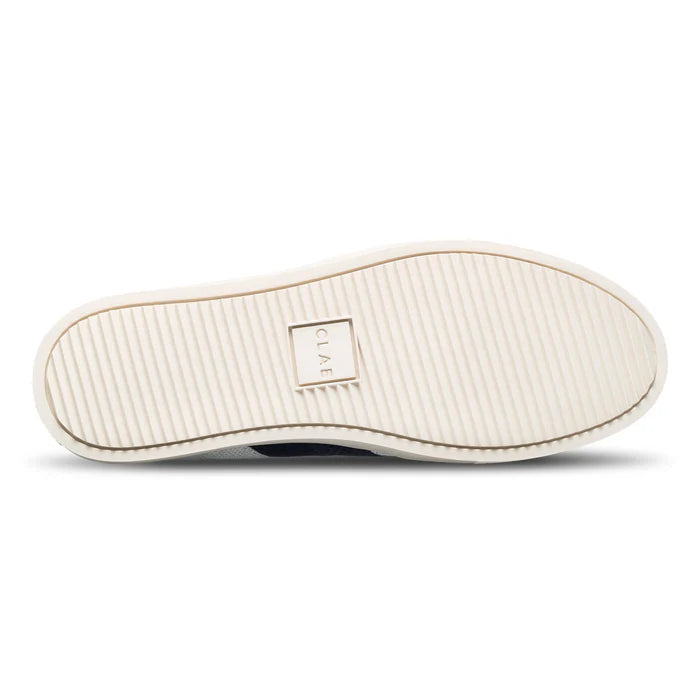 CLAE DAVIS White Navy Wood Ash Sneaker