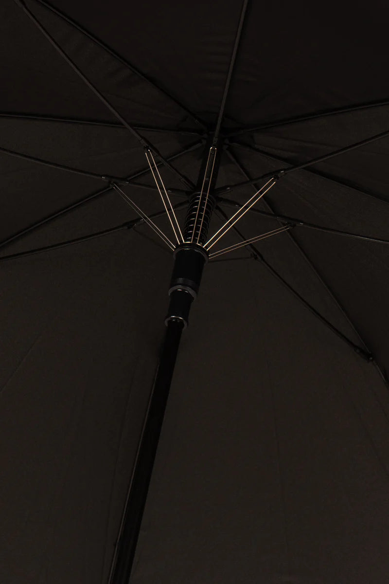 Oswin Hyde Jonathan Bamboo Wooden J-handle Umbrella
