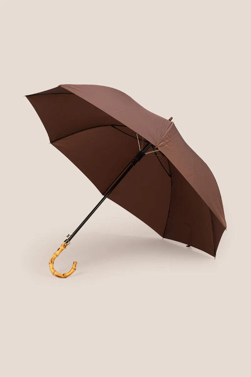 Oswin Hyde Jonathan Bamboo Wooden J-handle Umbrella
