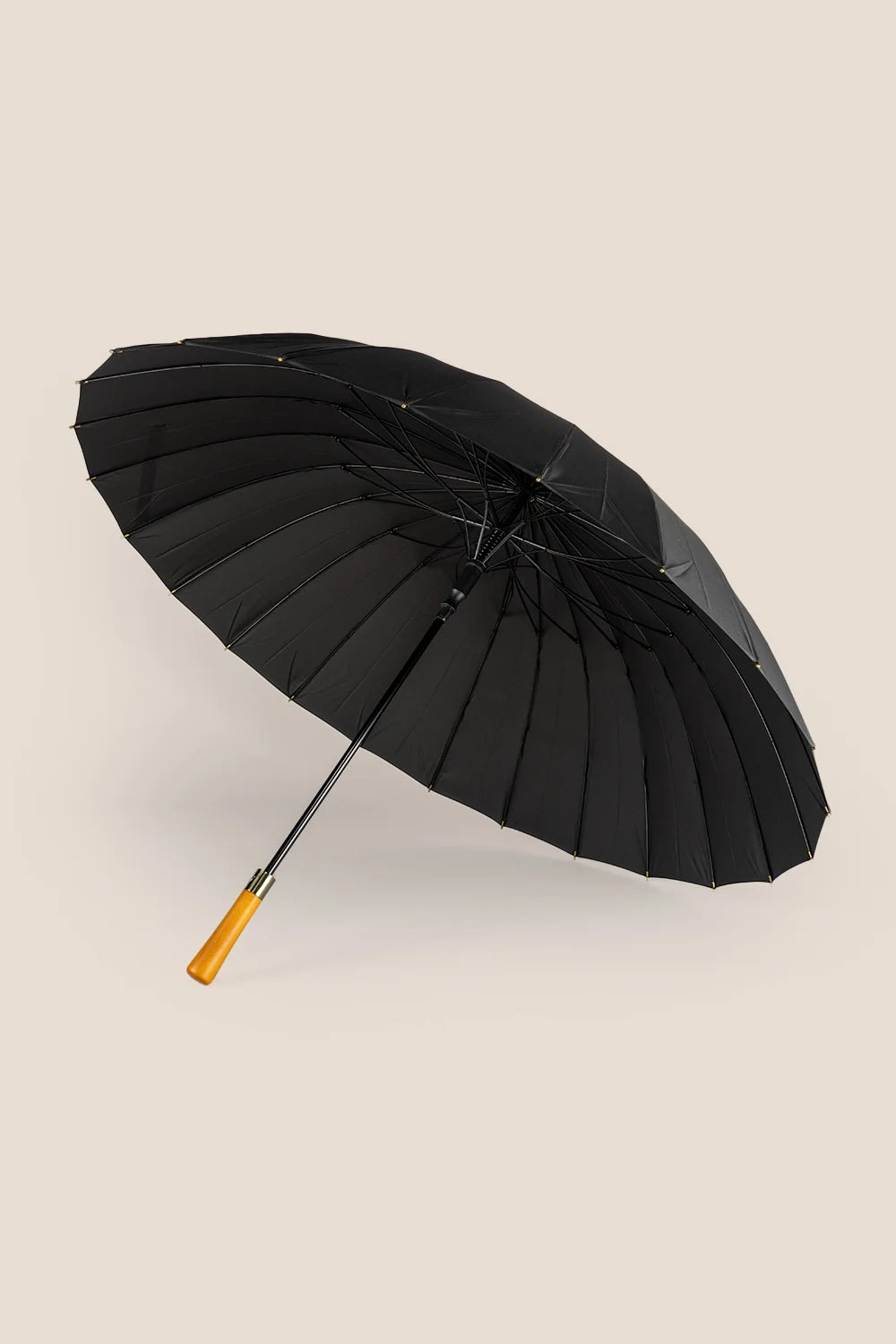 Oswin Hyde Ivan Windproof Wooden handle Umbrella