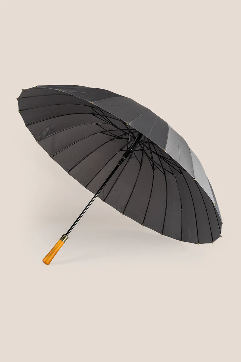 Oswin Hyde Ivan Windproof Wooden handle Umbrella