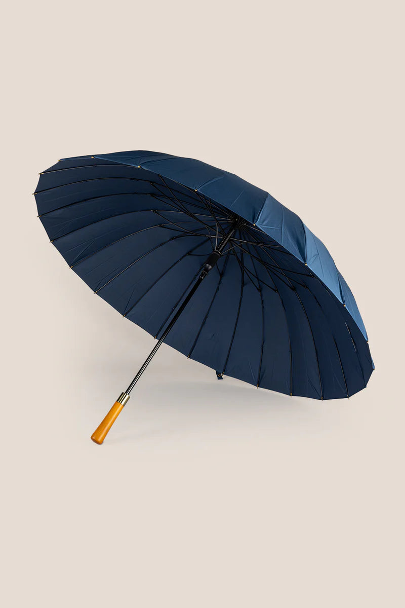 Oswin Hyde Ivan Windproof Wooden handle Umbrella