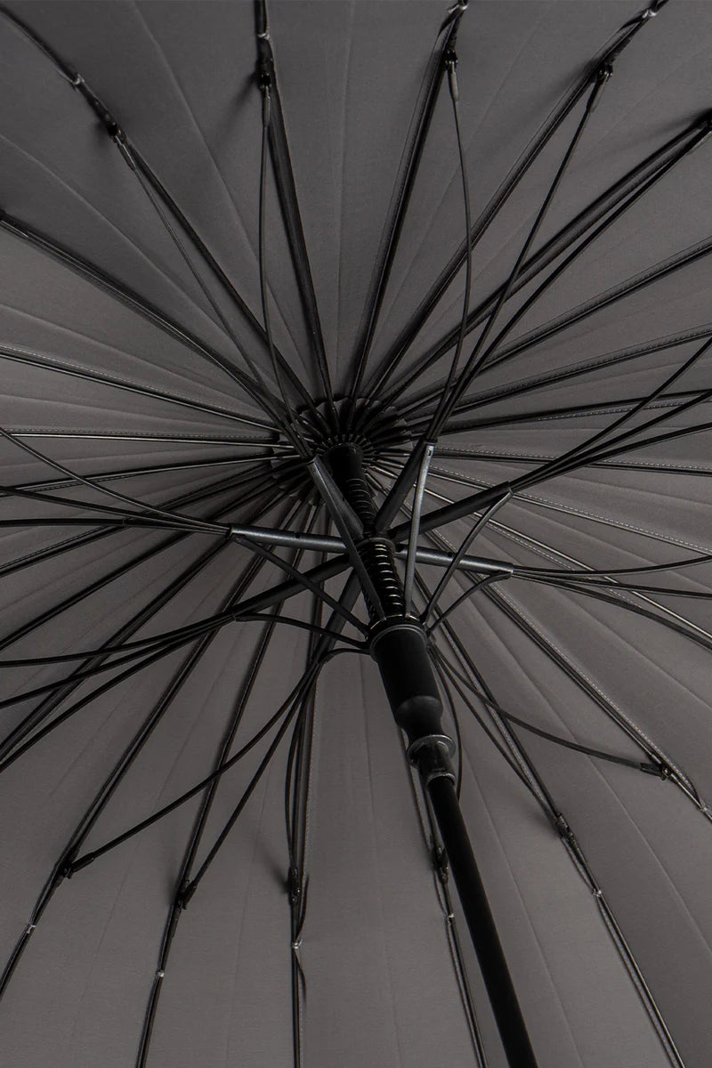 Oswin Hyde Ivan Windproof Wooden handle Umbrella