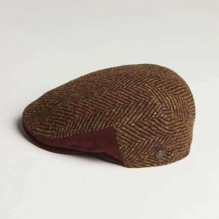 Dasmarca Hats DRAKE Italian tweed - Amber