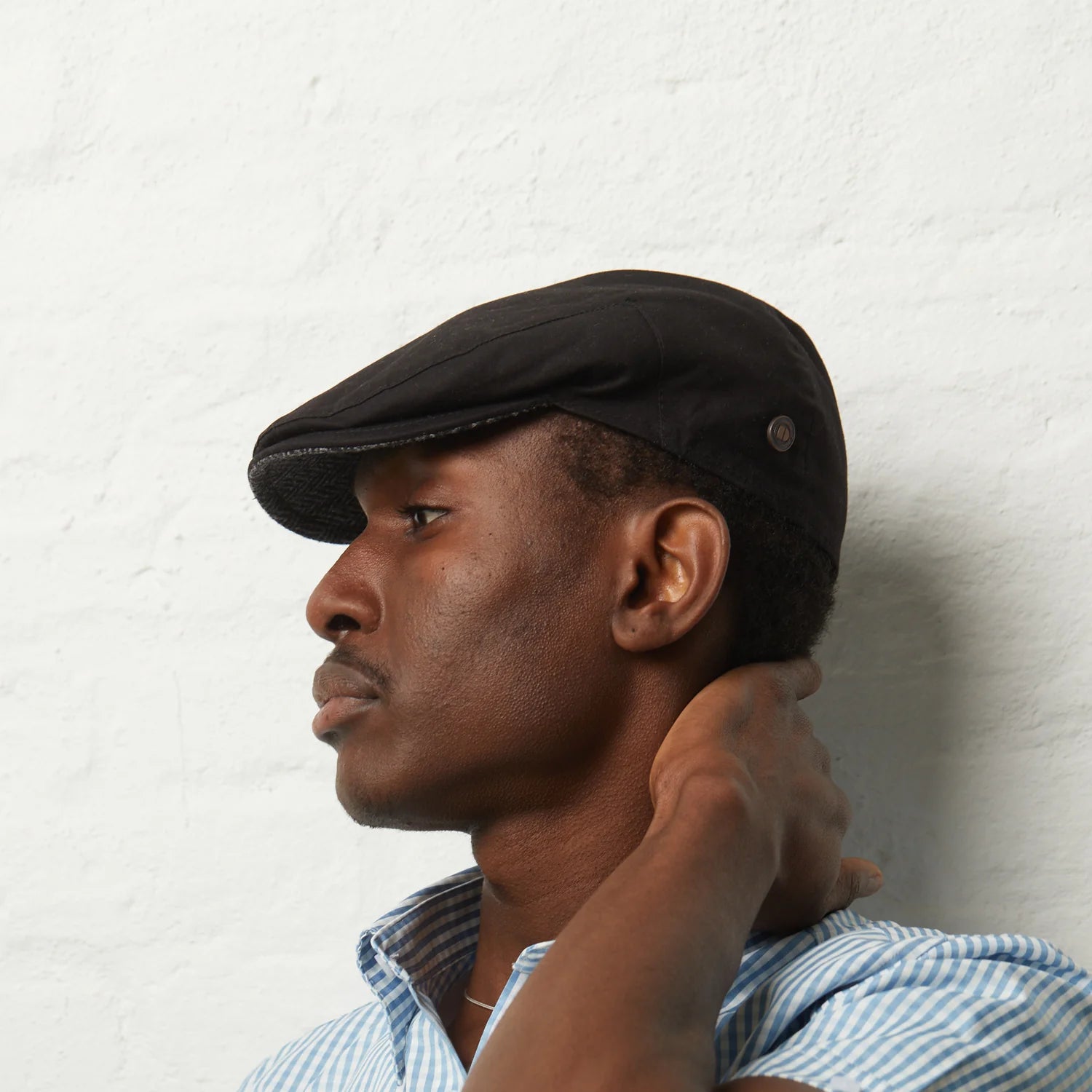 Dasmarca Hats Finley - Black (Italian Waterproof Cap)