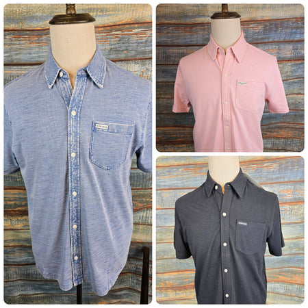 Guess Jeans Short Sleeve Slim Fit Pocket Shirt