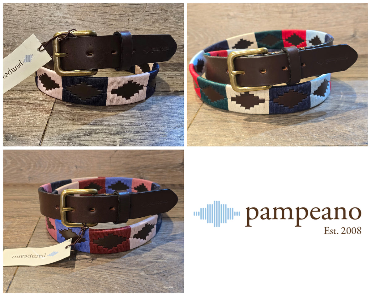 Pampeano Argentinian Classic Leather Polo Belts