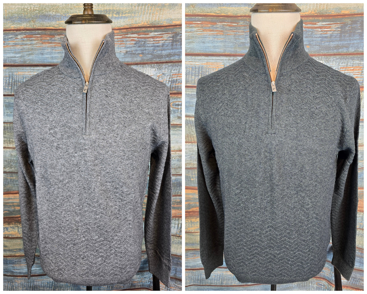 R2 - Amsterdam Wool blend half zip pullover