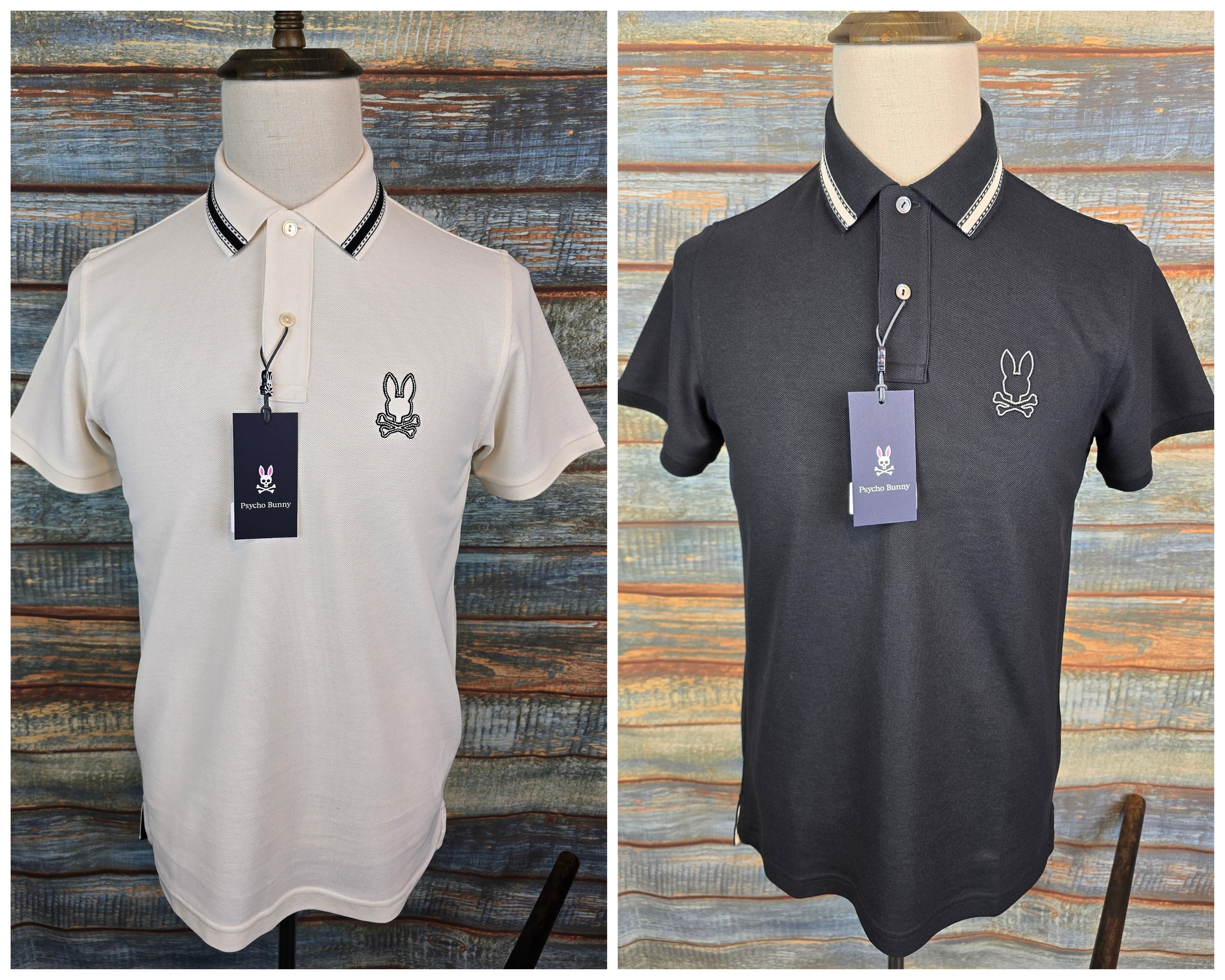 PSYCHO BUNNY Joe pique polo shirt