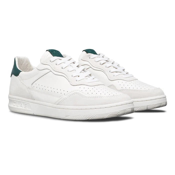 CLAE HAYWOOD White / Pine Needle Sneaker