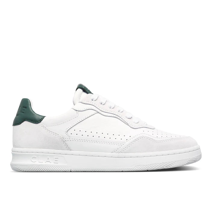 CLAE HAYWOOD White / Pine Needle Sneaker