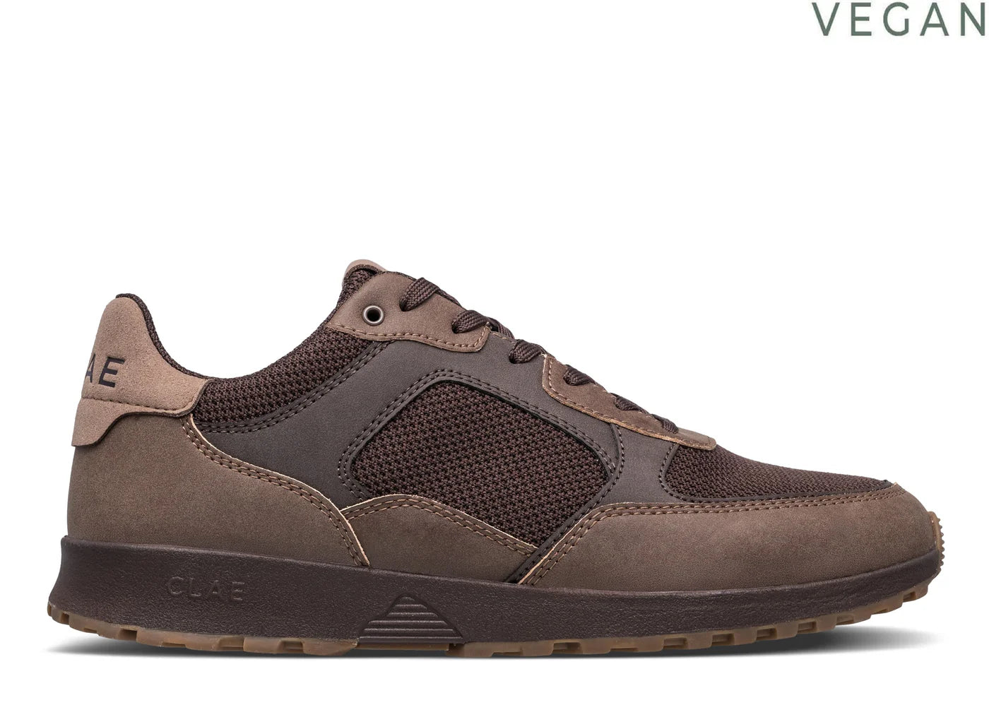 CLAE JOSHUA Java Deep Taupe Dark Gum Sneaker