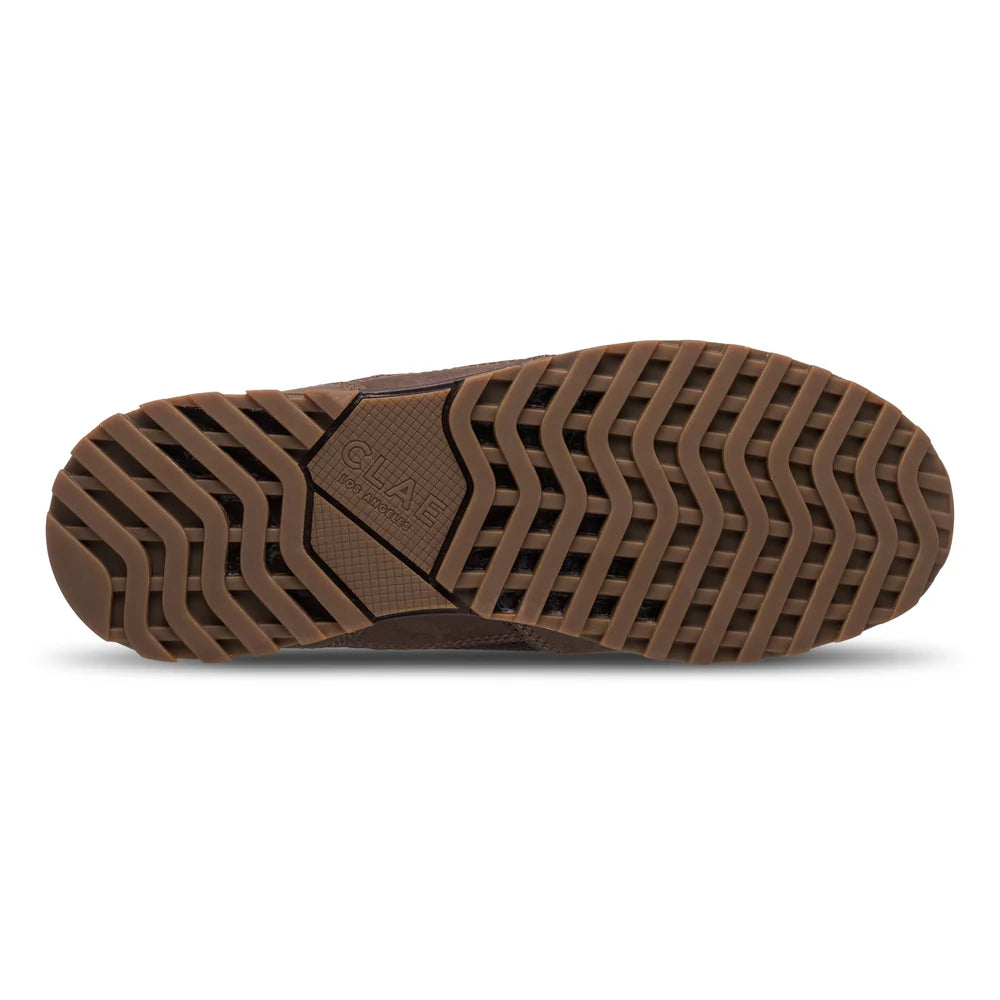 CLAE JOSHUA Java Deep Taupe Dark Gum Sneaker