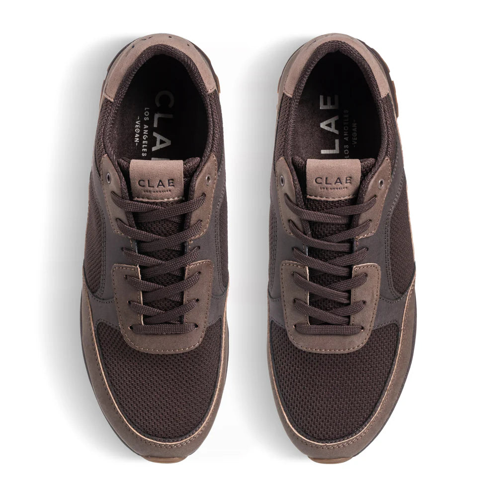 CLAE JOSHUA Java Deep Taupe Dark Gum Sneaker