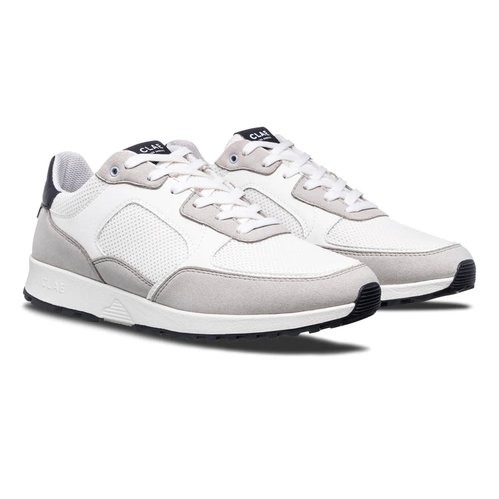 CLAE JOSHUA Microchip White Navy Sneaker