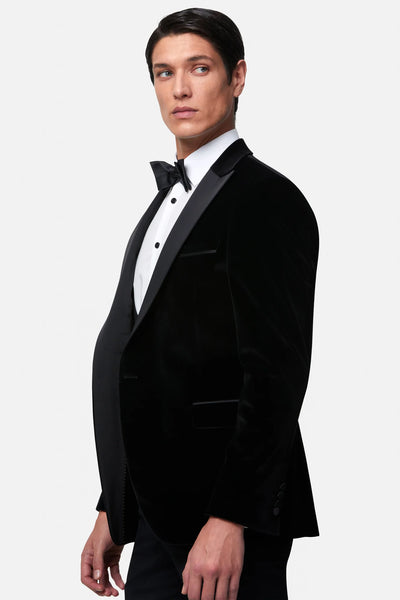 Benetti "Jasper" Black Velvet Evening Jacket