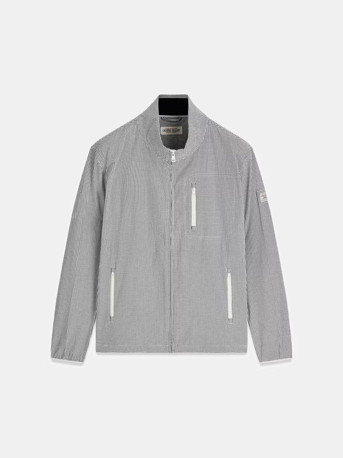Guess Jeans light weight check seersucker Jacket
