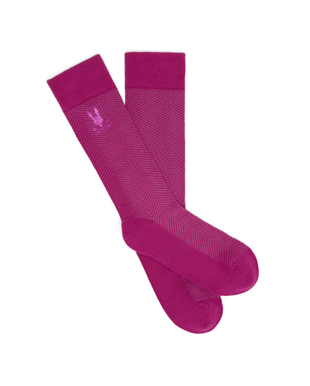 Psycho Bunny Herringbone Dress Socks