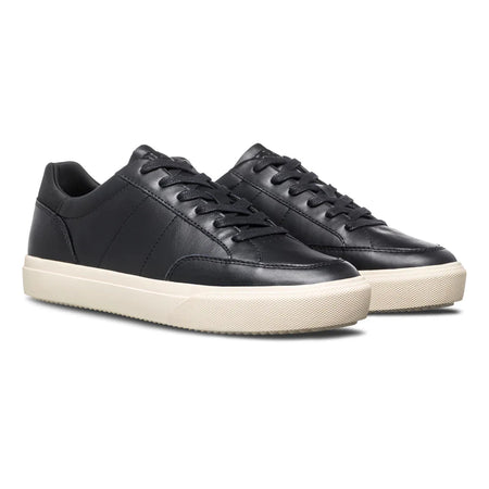 CLAE MONROE VENICE Black Milled Leather Sneaker