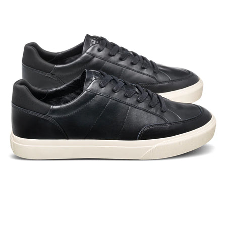 CLAE MONROE VENICE Black Milled Leather Sneaker