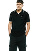 PSYCHO BUNNY Stan Pima Cotton piqué polo