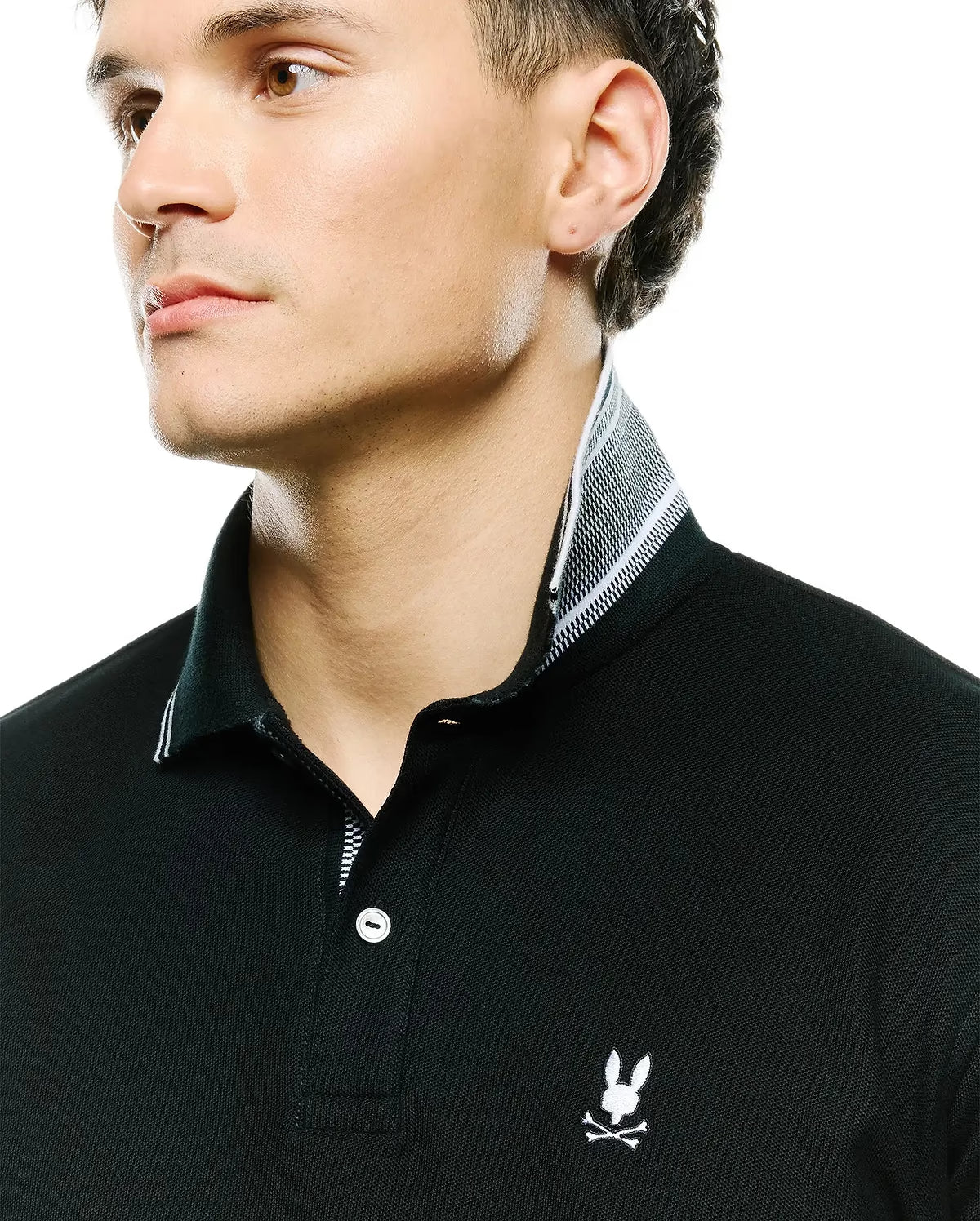 PSYCHO BUNNY Stan Pima Cotton piqué polo