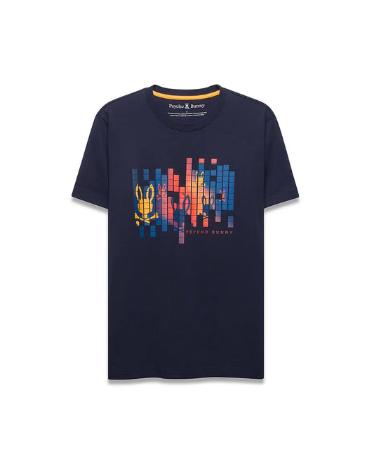 Psycho Bunny Zander Pima Cotton Graphic Tee
