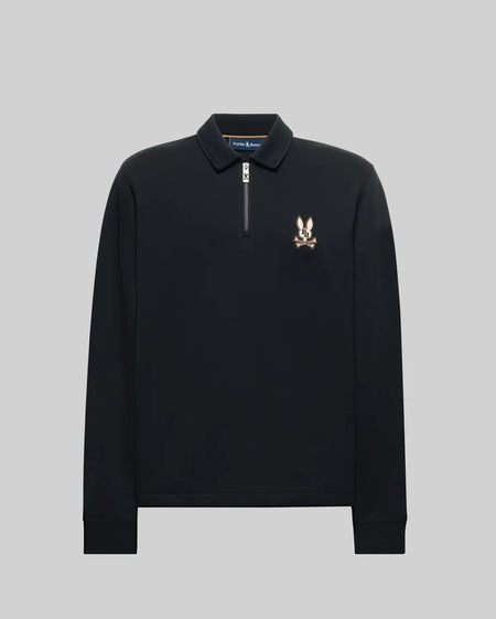 Psycho Bunny Daniel Quarter Zip Sweatshirt